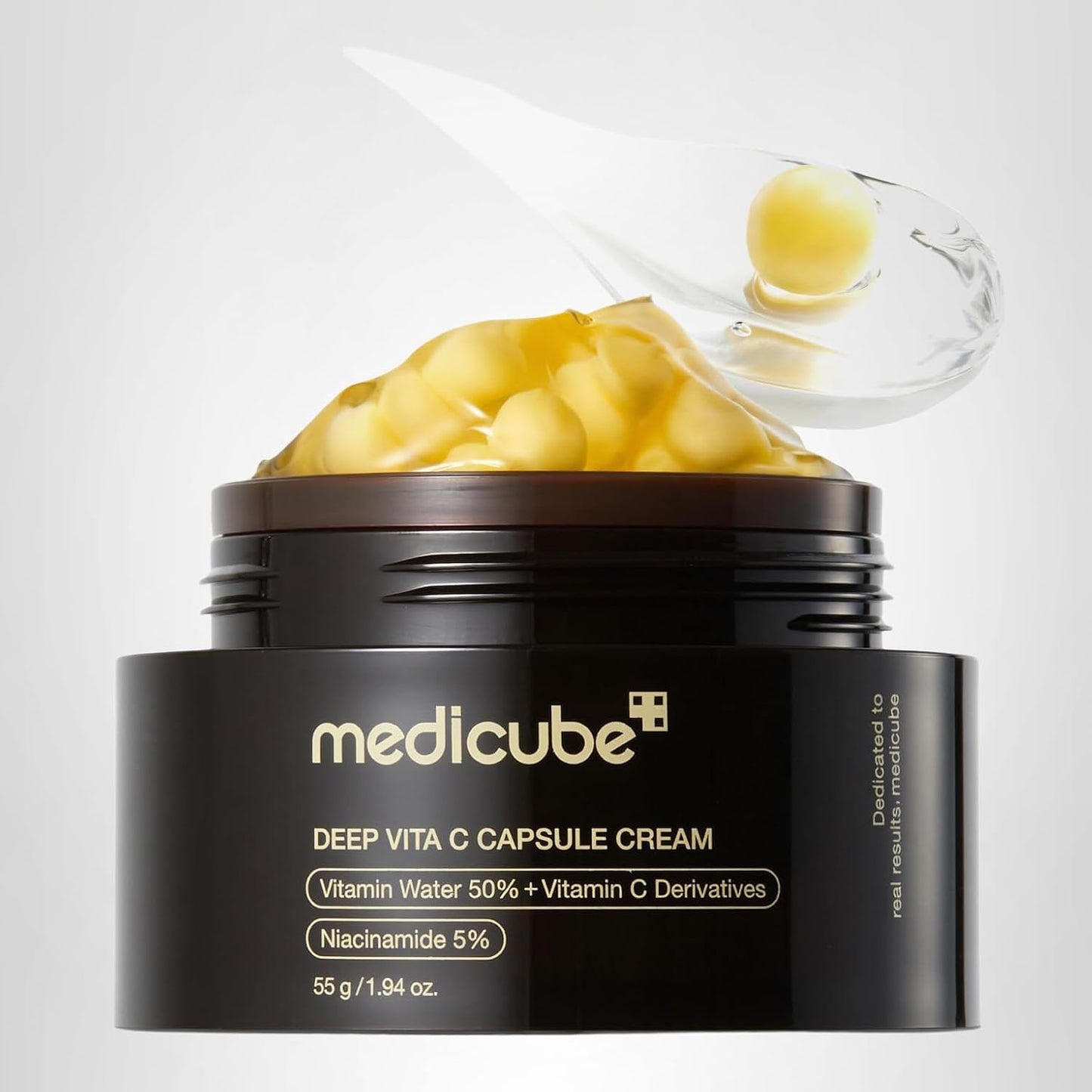 Medicube Crema cápsula con vitamina C profunda | Liposoma Vitamina C Golden Capsule