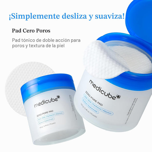 Medicube Almohadillas de tóner Zero Pore Pad 2.0